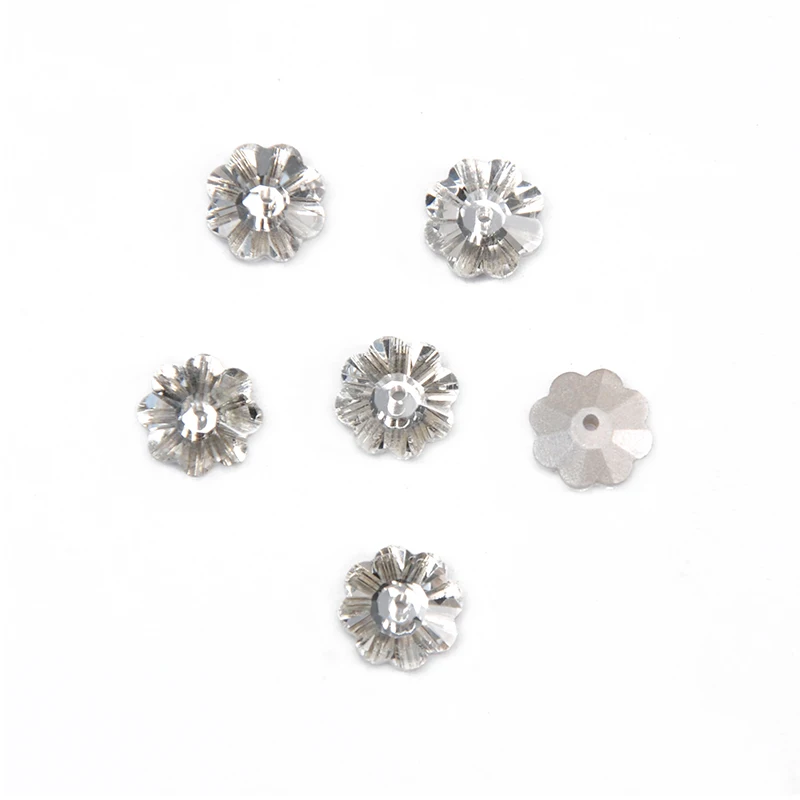 YANRUO 3700 All Sizes Crystal Clear Margarita Glittering Stones Flatback Strass Glass Rhinestones For Sewing Accessories