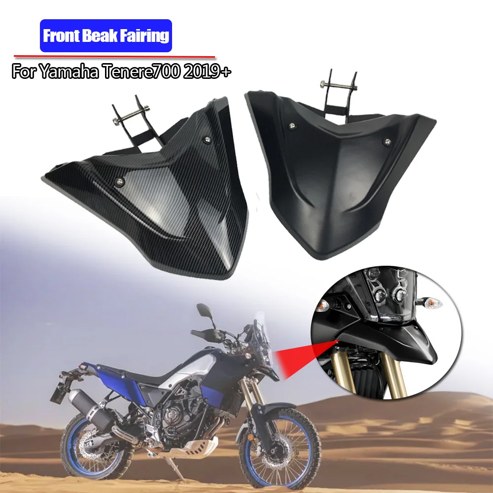 Front Beak Mudguard Fender Extend for Yamaha Tenere 700 Tenere700 T7 T700 2019 2020 2021 2022 2023 XTZ700 Front Fairing Fender