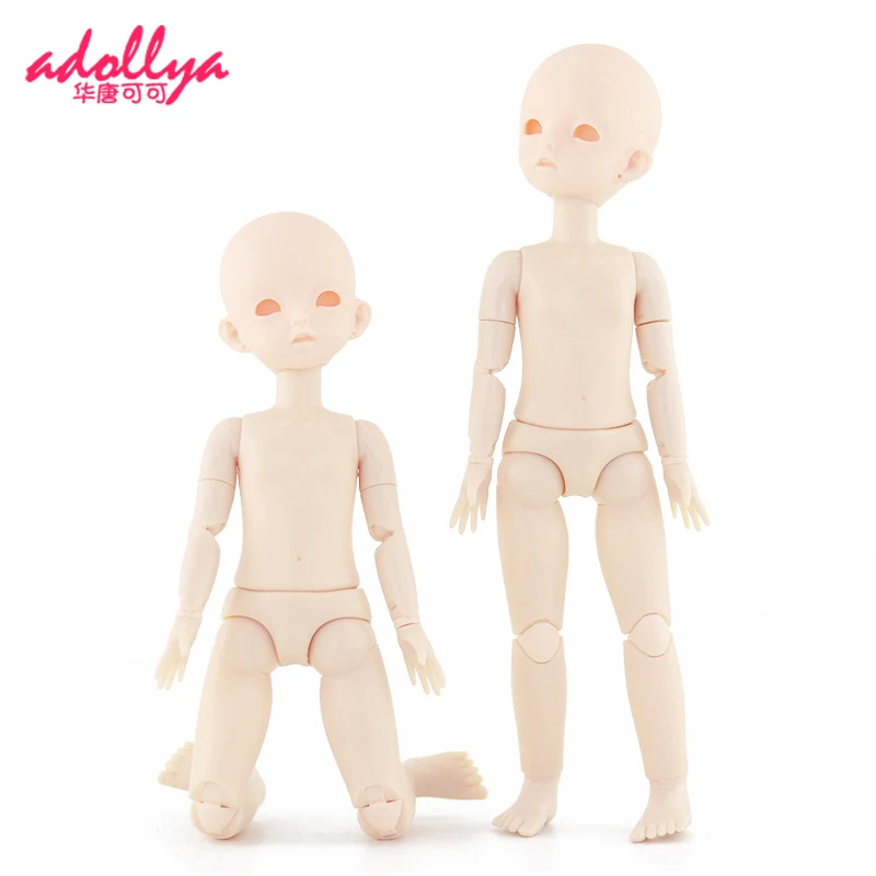 Adollya 1/6 BJD Doll Body 30cm 22 Movable Joints Toys for Girl Ball Jointed Swivel Doll White Skin Naked Doll for Girls