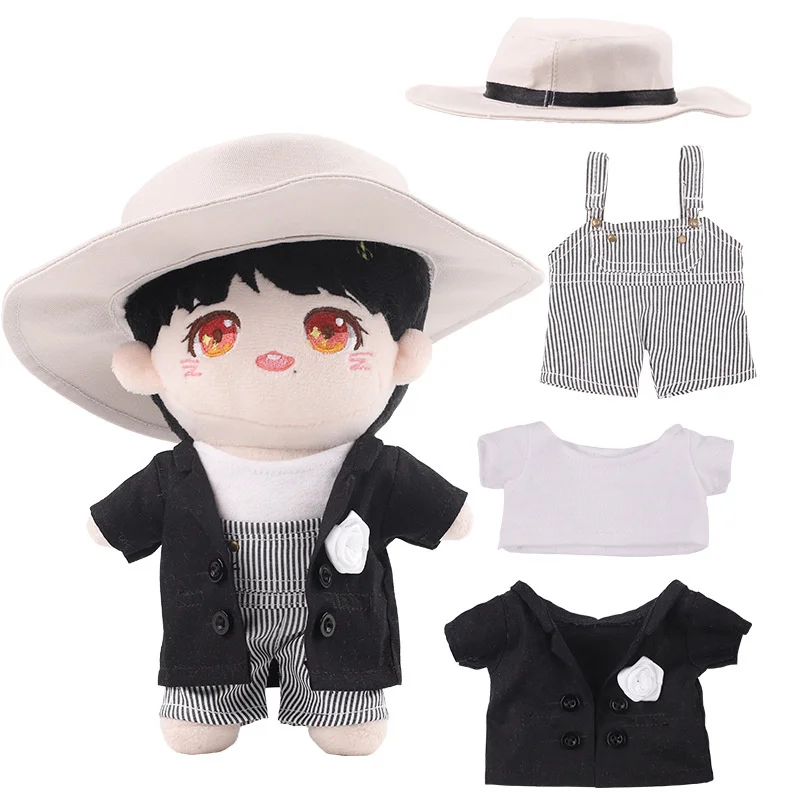 Xiao Zhan 20cm doll clothes set  Nanjing Concert Costume 20CM  doll DIY accessories