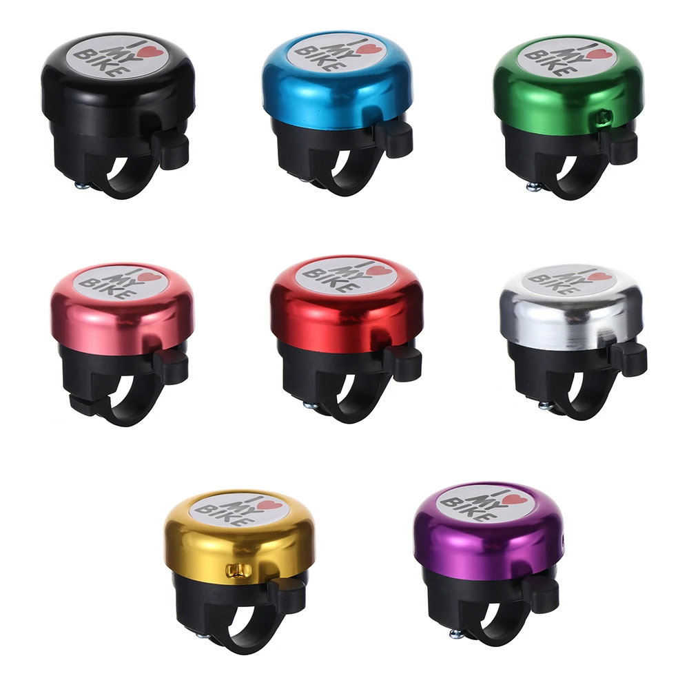 For22 mm Diameter handlebar Cycling Ring Bike Horn Bells Kids Children Cute Alarm Warning Loud Sound Bicycle Accessories