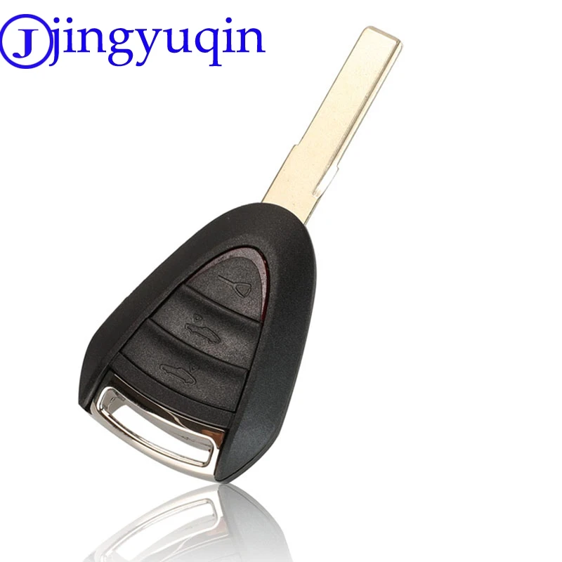 jingyuqin 3B Remote Key Shell For Porsche Boxster/Cayman 911/997 Carrera Targa 2005 2006 2007 2008 2009 2010 2011 2012