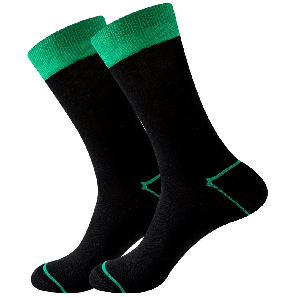 Chaussettes décontractées en coton et Fiber de bambou pour hommes, 6 paires, de grande taille, de haute qualité, déodorant antibactérien, pour l'automne et l'hiver