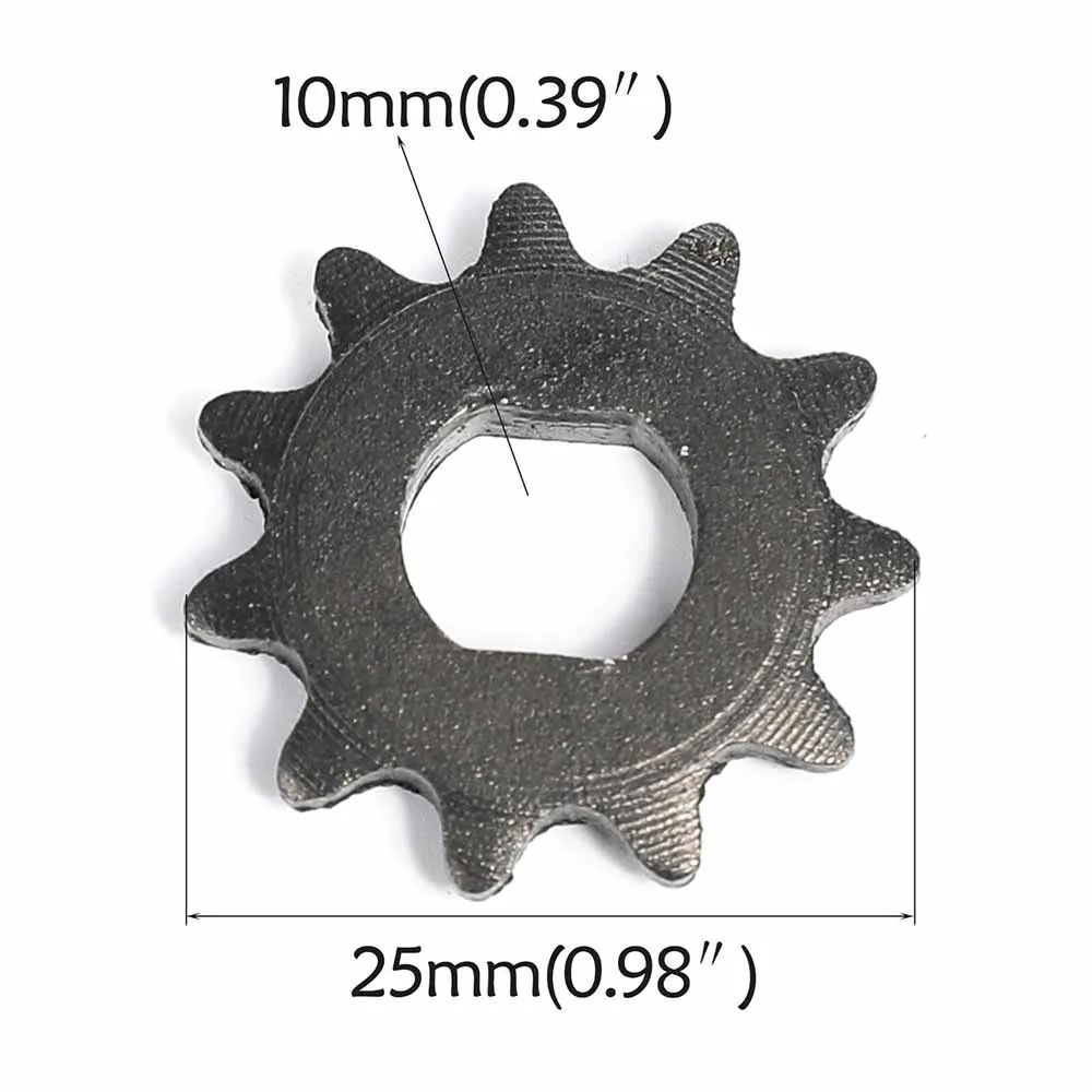 25H-11T 11 Tooth Front Sprocket For 500W 1000W Electric Scooter 43cc 47cc 49cc Mini Pocket Dirt Bike ATV