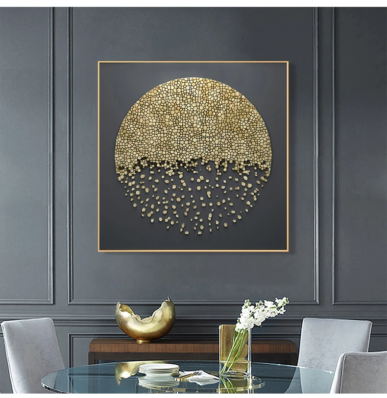 EECAMAIL Diy Diamond Painting Full Diamond Embroidered Abstract Geometric Creative Living Room Hotel Home Decoration No Frame