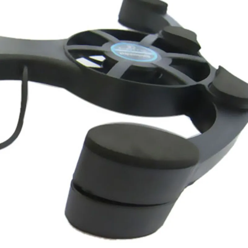 Có Thể Gấp Gọn USB Quạt Làm Mát Mini Bạch Tuộc Mát Miếng Lót Êm Chân Đế Đôi Người Hâm Mộ Dành Cho Notebook Laptop Pad