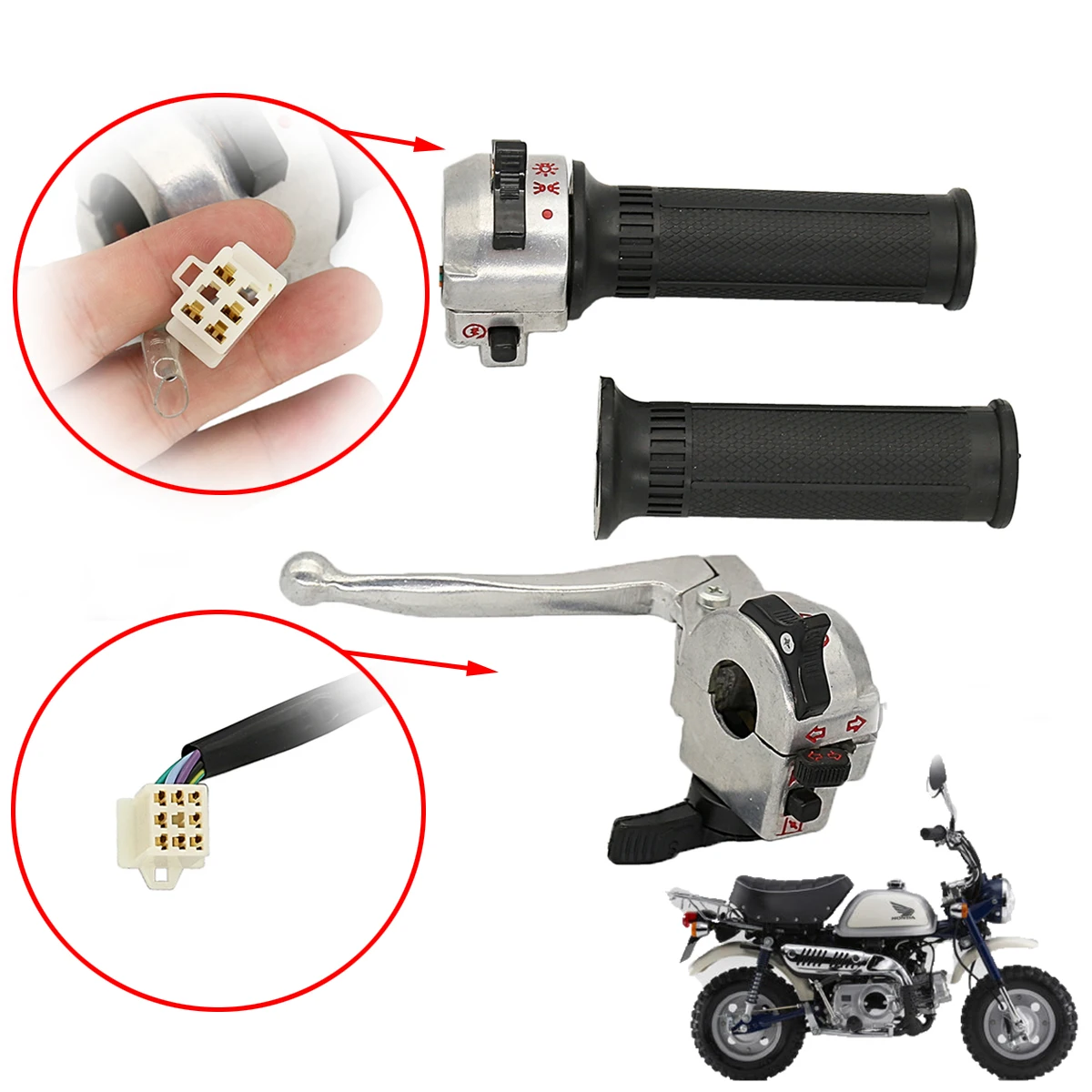 

Motorcycle Parts Throttle Assembly For Moto Monkey Dirt Pit Bike Z50 Parts