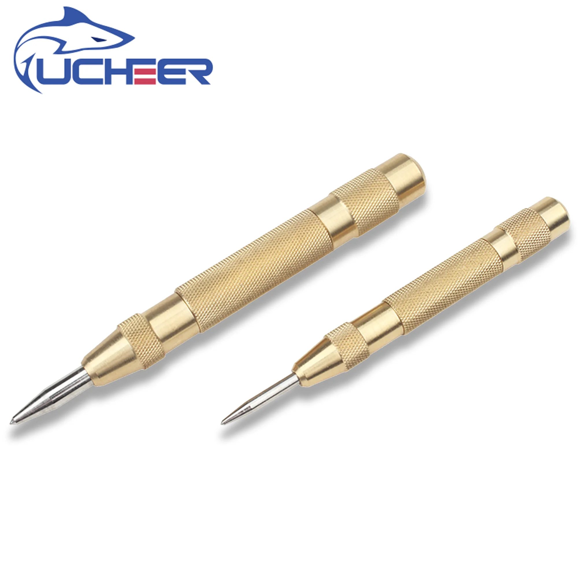UCHEER 1pc posizionatore scalpello ad alta durezza materiale in acciaio ad alta velocità HSS punzone centrale automatico