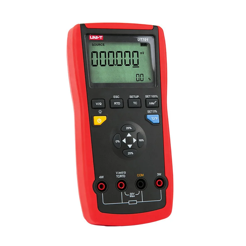 UNI-T UT701 High-precision Single Function Temperature Calibrator/Voltage, Resistance/Thermocouple/Thermal Resistance Calibrator