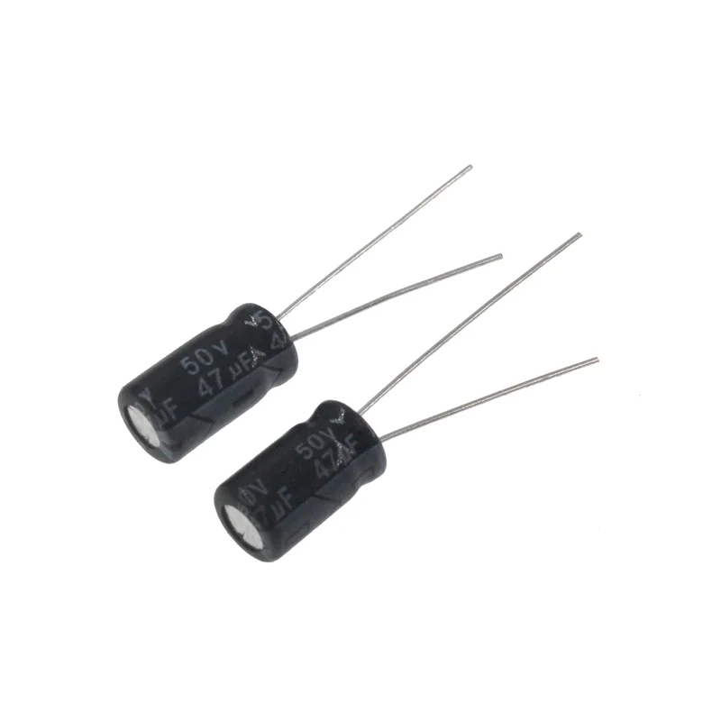 50pcs 47uF 50V 47MFD 50Volt 6*7mm 47mf50v 50v47mf 50v47uf 47uf50v Capacitor Eletrolítico de Alumínio Radial