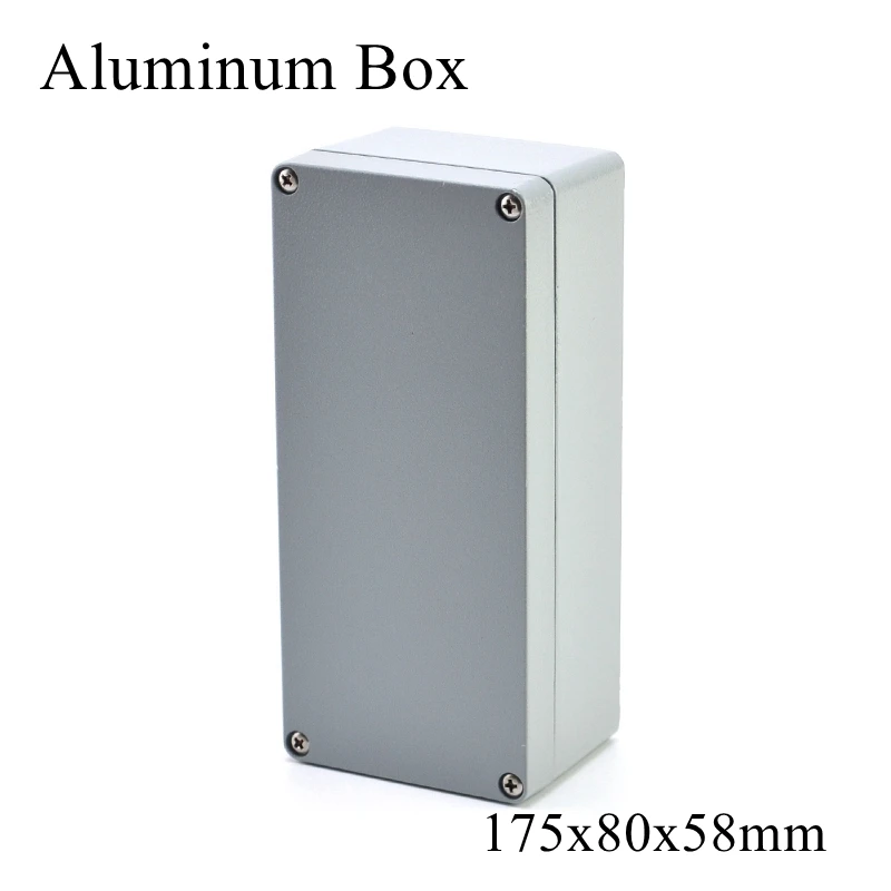 

FA20 175x80x58mm IP65 Waterproof Aluminum Junction Box Electronic Terminal Sealed Diecast Metal Enclosure Case Connector Outdoor