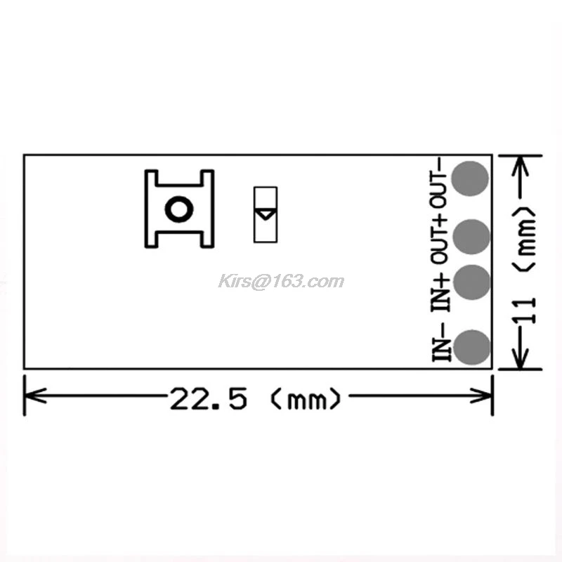 Upgraded Version 433Mhz 1CH RF Relay Receiver Wireless Remote Control Switch Module LED Light Controller