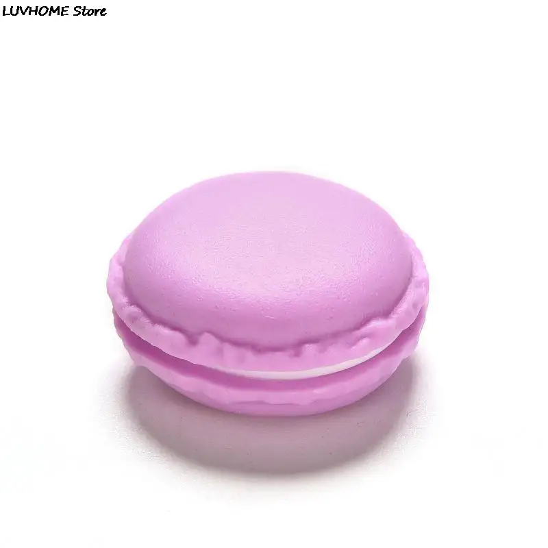 1Pc Mini Macaron Case for Necklace Earring Package Organizer Gifts For Girls Table Decoration Candy Jewelry Storage Box