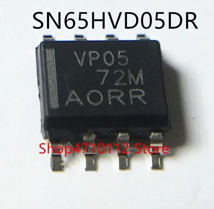 

Free shipping NEW 10PCS/LOT SN65HVD05DR SN65HVD05 MARKING VP05 SOP-8