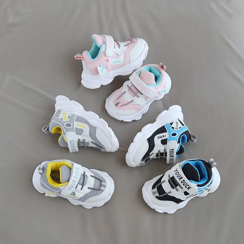 Soft Bottom Autumn Child Girl Unisex Sneakers Baby Sports Shoes For Kids Boy Fashion Mesh Non-Slip Casual Shoe 2021 1 2 3 6 Year