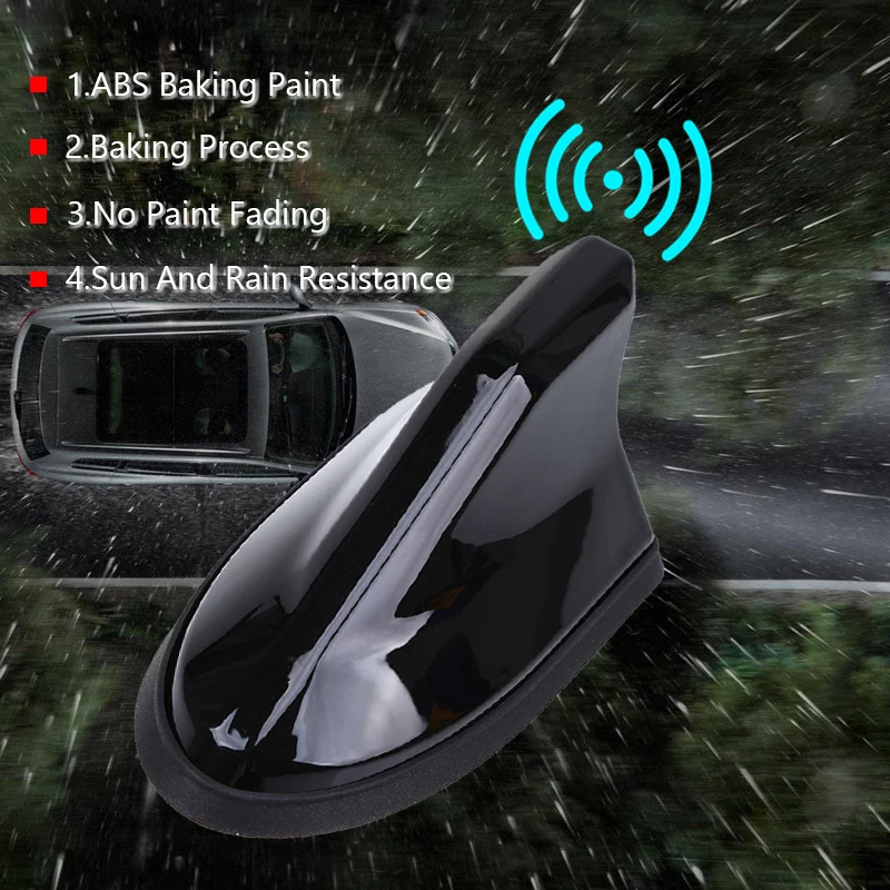 Wasserdicht Signal Auto FM/AM Radio Antennen Shark Fin Antenne für BMW/Toyota/Renault/Nissan Qashqai/Alfa Romeo/hyundai Tiburon – Detail 12