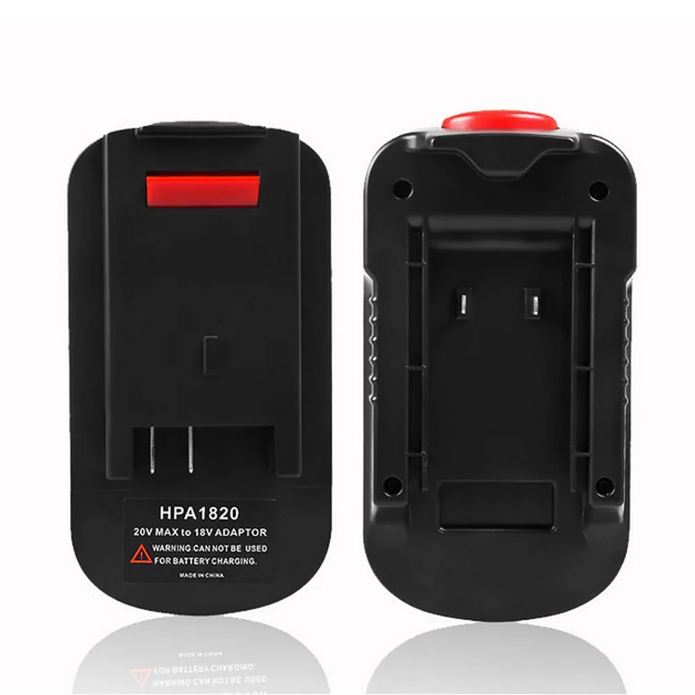 Imagem -02 - Adaptador de Substituição para Black & Decker Stanley Porter Cabo 20v Max Bateria de Lítio Converter para 18v Nicad Nimh Ferramentas Hpa1820
