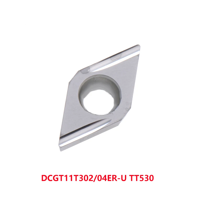 

CNC Carbide Inserts DCGT11T302ER-U DCGT11T304ER-U TT530 DCGT11T302 DCGT11T304 DCGT Lathe Cutter Turning Tool