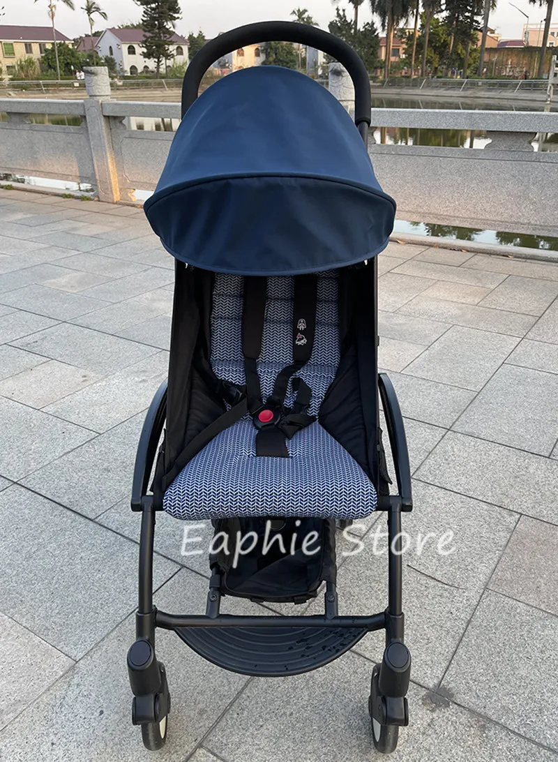 3 Stück/Set 175 ° Baldachin Abdeckung Sitzkissen Einstellbare Kinderwagen Zubehör Für Yoya/Babythrone YOYO Kinderwagen Sonnenschirm Sitz Matratze – Detail 10