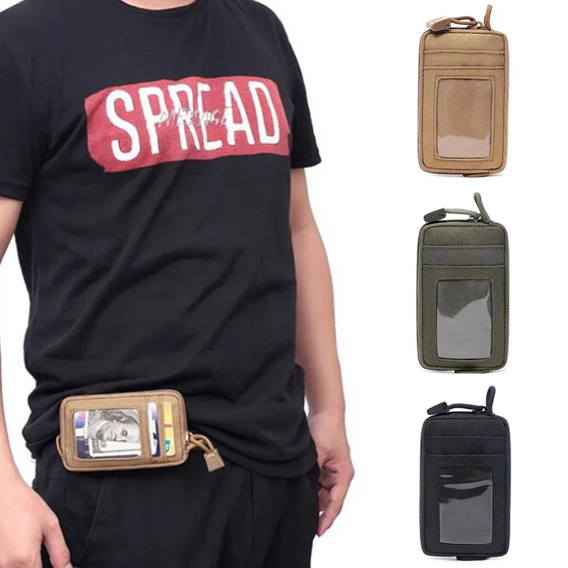 

Tactical Card bag Wallet EDC Pouch Wallet Money Key Waist Bag First Aid Kit Pouch Small Bag Orgainzer Small Holder Waterproof