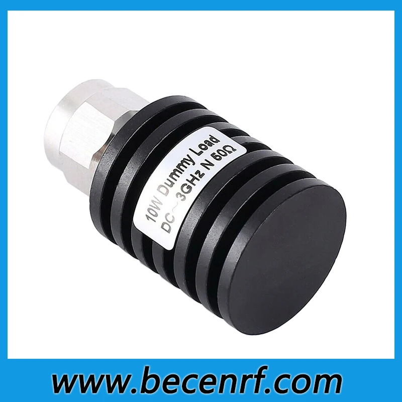 Free Shipping 10W N Male termination Load DC -3GHz 6Ghz 50ohm Low VSWR RF dummy load Connector