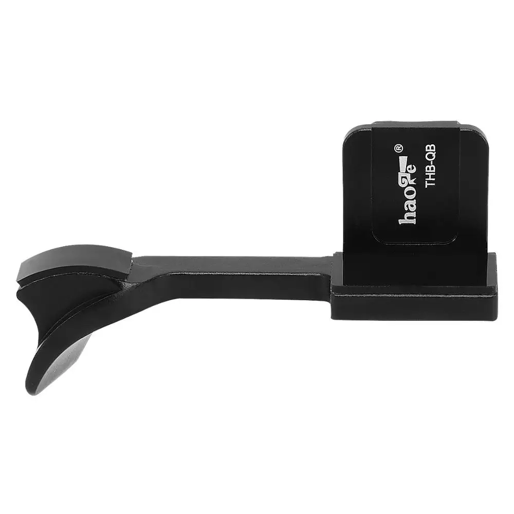 Haoge THB-QB metal sapato quente polegar para cima resto polegares para cima aperto de mão para leica q2 câmera preto