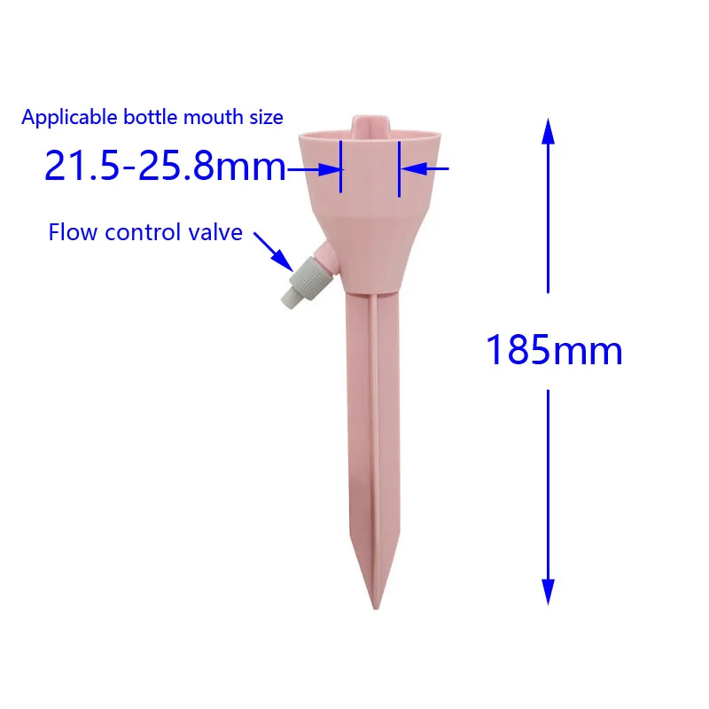 Automatic Pot Plant Watering Drip Irrigation System Adjustable Plant Waterer DIY Taper Watering Water Flowerpot 1Pcs