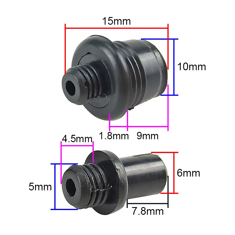 GHXAMP Net Cover Buckle For Speaker DIY Accessories Plastic Net Foot Card For less than 6.5 inch Small Speakers 10PCS