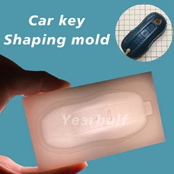 Car Key Holster Plastic  Pattern Integrated Molding Handmade Leather Goods DIY Cold Compression Mold Working Tools