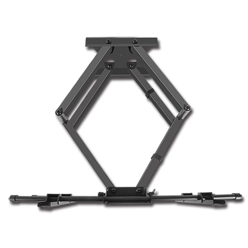 توضيح 6 أذرع تلفزيون جدار جبل كامل الحركة إمالة قوس البلازما قاعدة دعم التلفزيون ل 55 "-86" VESA 600x400mm و 165lbs DY808S