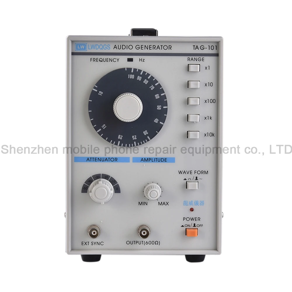 Imagem -05 - Gerador de Sinal de Alta Precisão Etiqueta101 Gerador de Áudio Digital de Baixa Frequência Função de Medição 10hz-1mhz