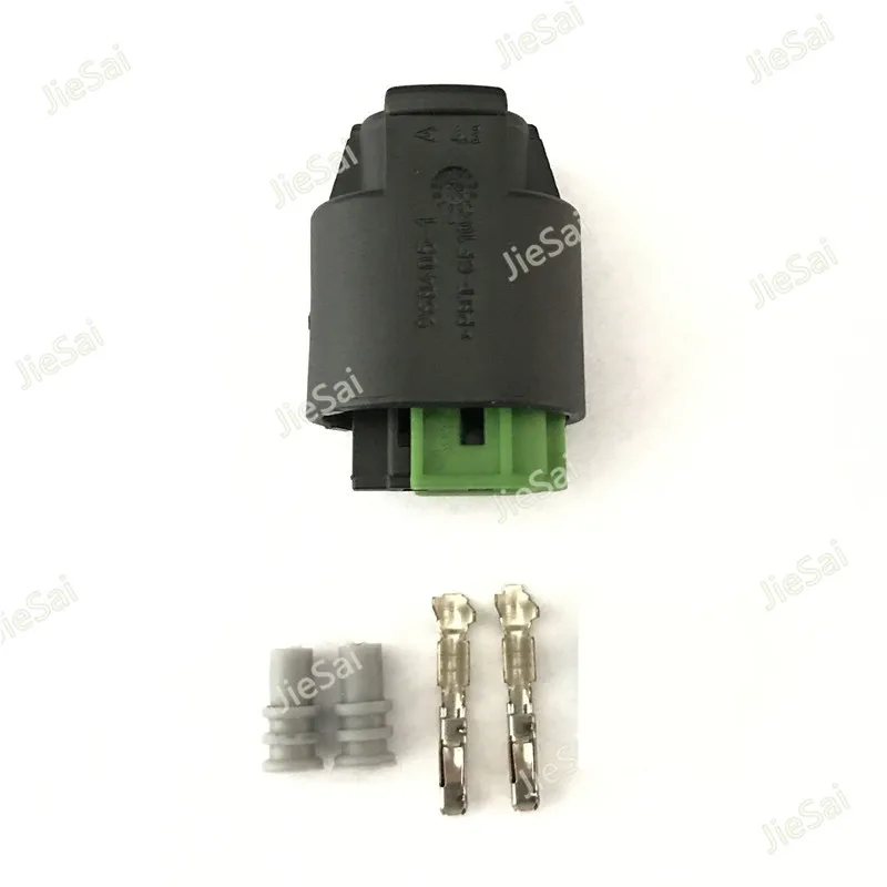 2 Pin 968405-1 1-967644-1 Female Tyco Fuel Injector Auto Plug Sensor Connector For BWM Porsche Benz