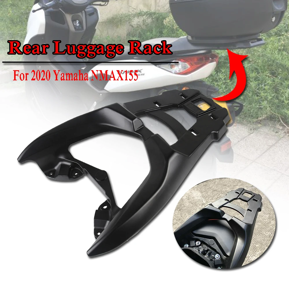 

For Yamaha NMAX155 nmax 155 n max 155 max155 2020 Rear Luggage Rack Cargo Holder Shelf Tool Box Bracket Scooter Accessories