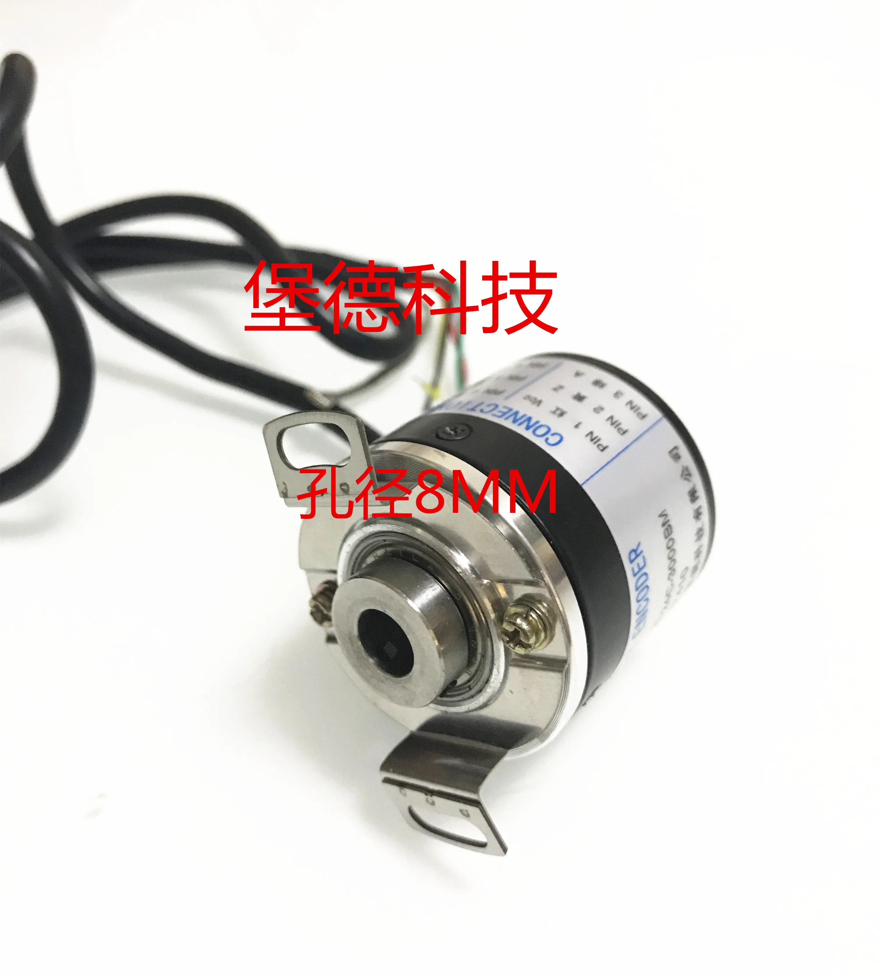 Incremental Rotary Photoelectric Encoder Printing and Packaging Industrial Automation Robot Semi-hollow Shaft K38