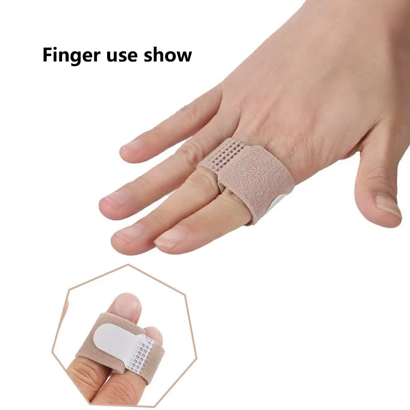 2Pcs Finger Toe Separator Bandage Hallux Valgus Corrector Overlapping Hammer Toe Straightener Unisex Orthopedic Foot Care Tool