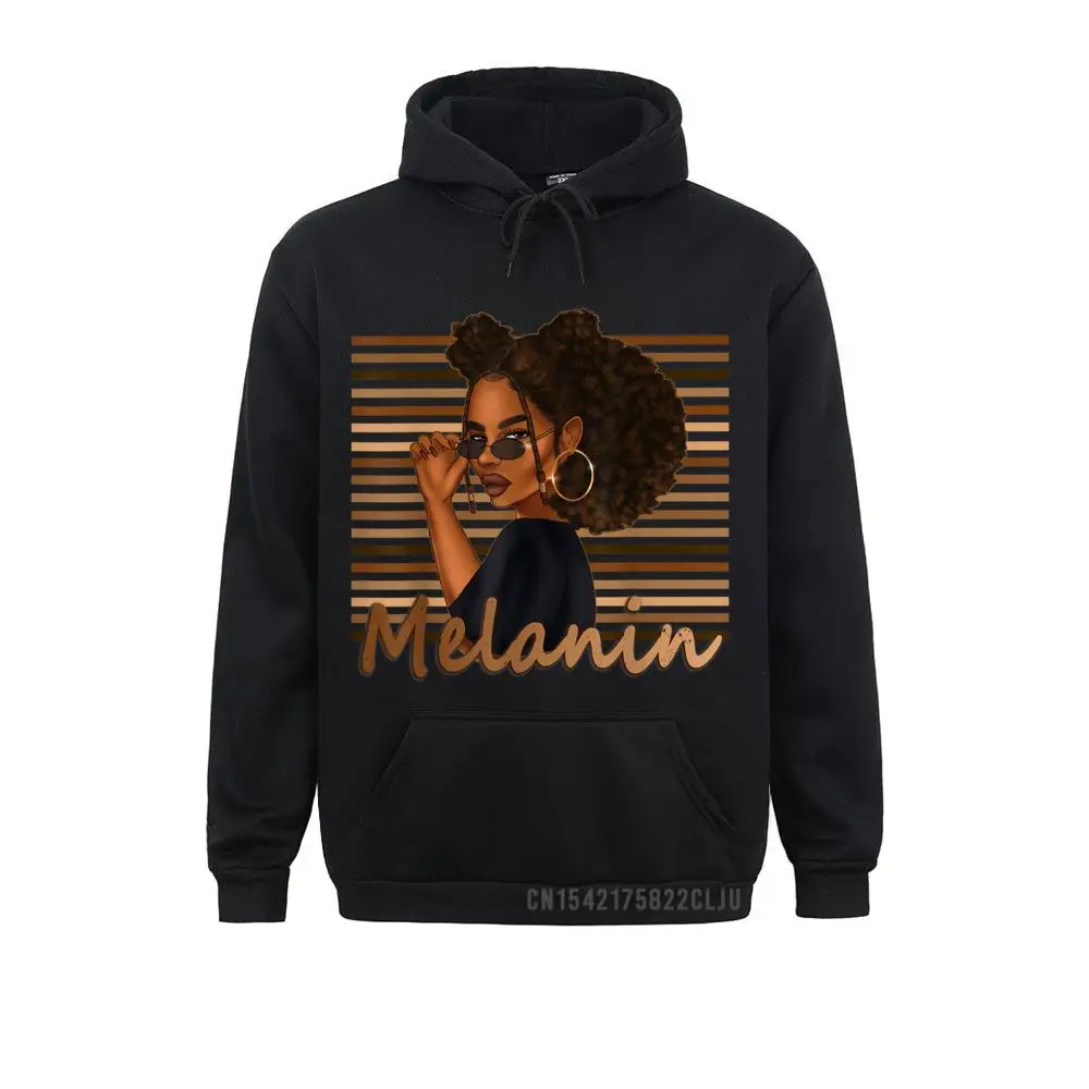 

Cute Melanin Afro Natural Hair Queen Black Girl Magic Gift Warm Long Sleeve Hoodies Funny Labor Day Men Sweatshirts Cute Hoods