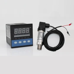 24VDC 0-40Mpa  digital pressure controller panel meter with pressure sensor transmitter digital pressure switch pressure gauge