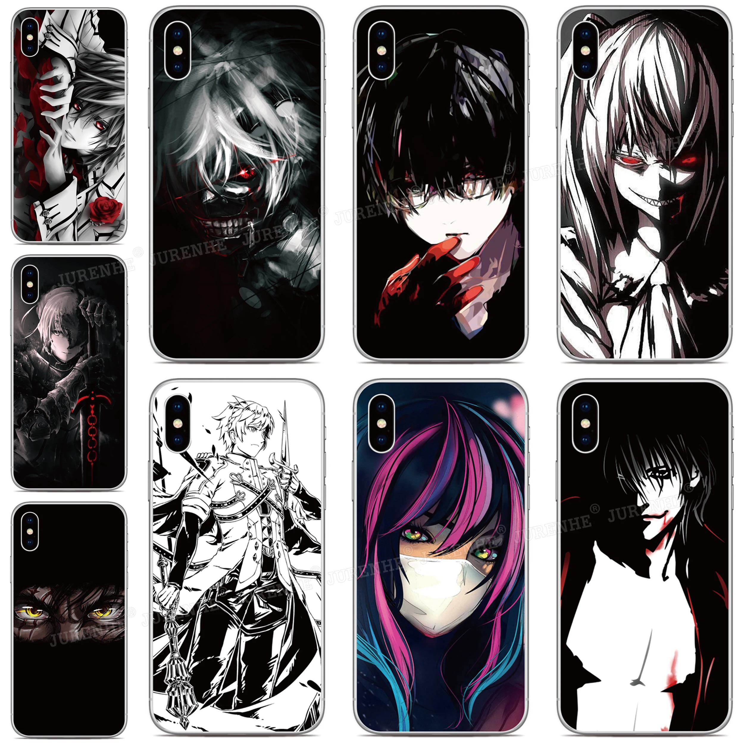 Cartoon Anime Soft Cover For Sony Xperia 5 1 II III 10 IV XZ5 XZ4 XZ3 XZ2 Compact XA1 Plus XA2 XA3 Ultra L4 L3 20 E5 Phone Case