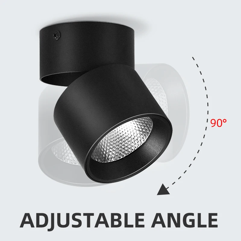 Ceiling Lamp Led Spotlight Downlights Mini Spot Light 220V LED Spot Lights COB  Spots  Foldable Track Light For Home Kitchen