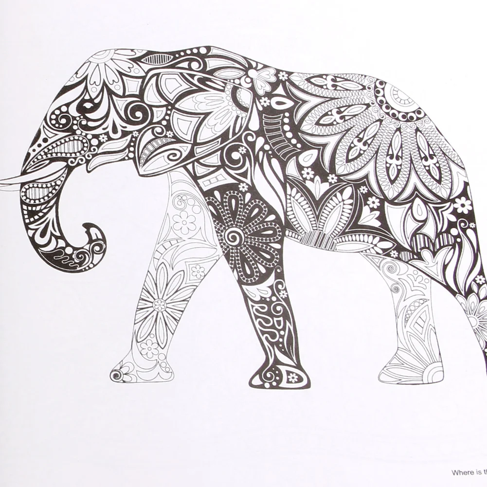 Livre pour enfants Graffiti Coloring Book Peinture English Books Zen Mandalas