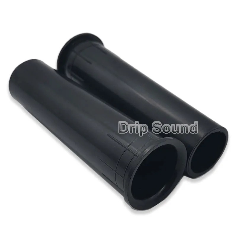 2 قطعة ل 3-5 بوصة المتكلم ميناء أنبوب باس مضخم الصوت الصوت منعكس أنبوب مكبر الصوت صندوق تنفيس 26x95 مللي متر # أسود