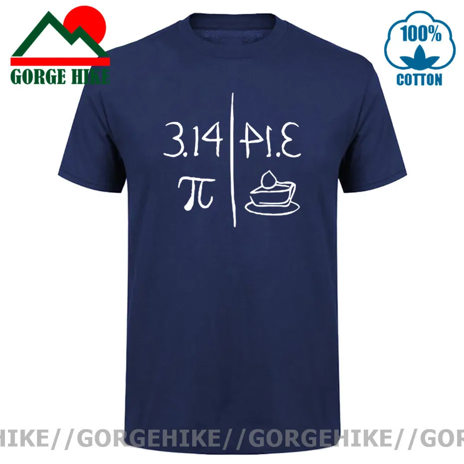 GorgeHike Pi Mirrors Pie T Shirt men Funny Pi Rate Graphic T-shirt Hombre Cotton Short Sleeve Pi Day Top Tee Homme Summer Tshirt