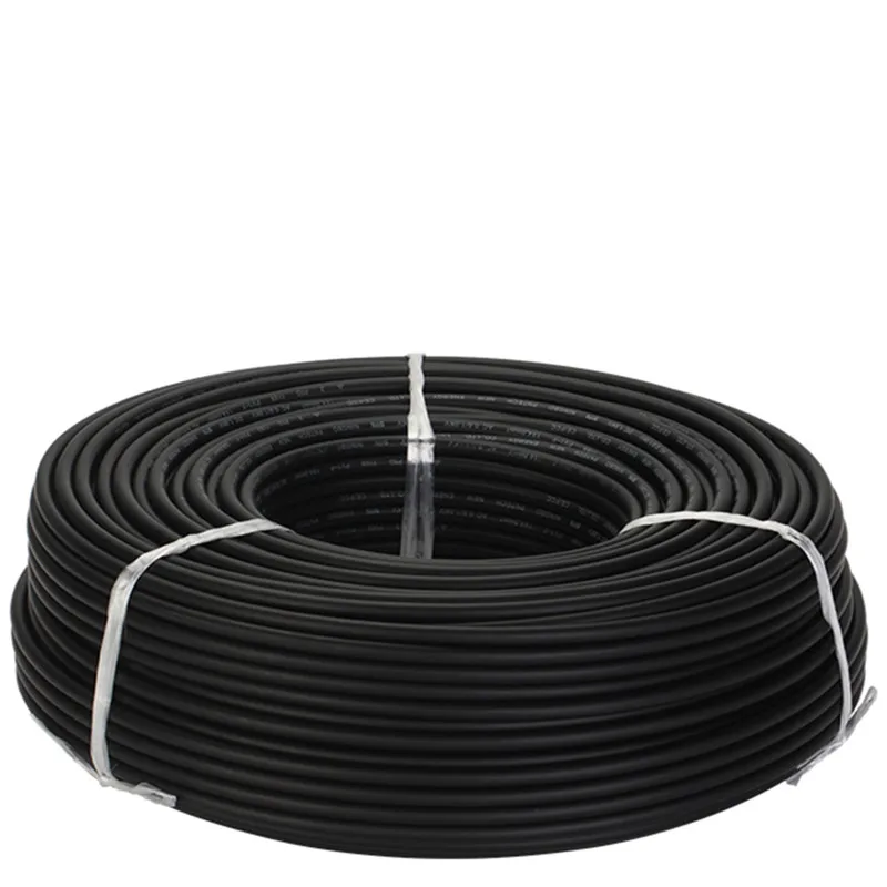 1 para czarny + czerwona miedź kabel przewód słoneczny przewód solarny PV izolowane elektryczne 6mm2 4mm2 2.5mm2 10AWG 12AWG 14AWG — zdjęcie 3