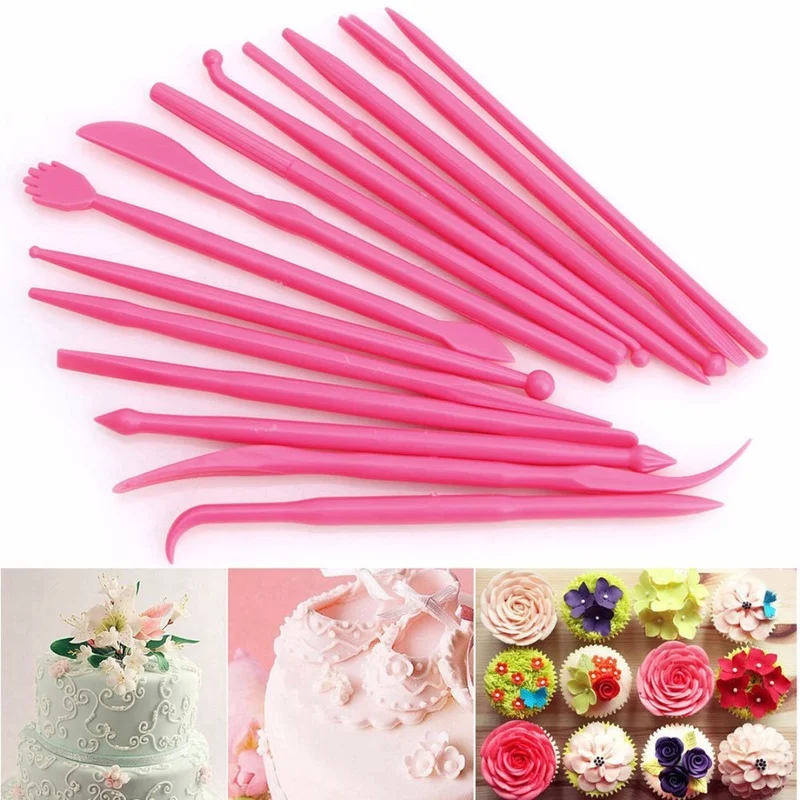 

1Sets Plastic Clay Sculpting Set Cake Decorating Gadget for Shaping Clay Playdough Toys Polymer Modeling Pottery Handmade Tools