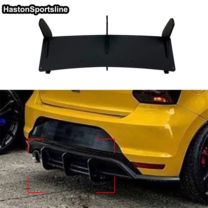 

Polo GTI Rear Bumper Diffuser Lip Spoiler Splitter Body kit For Volkswagen VW Polo GTI 2011-2018 Car Accessories