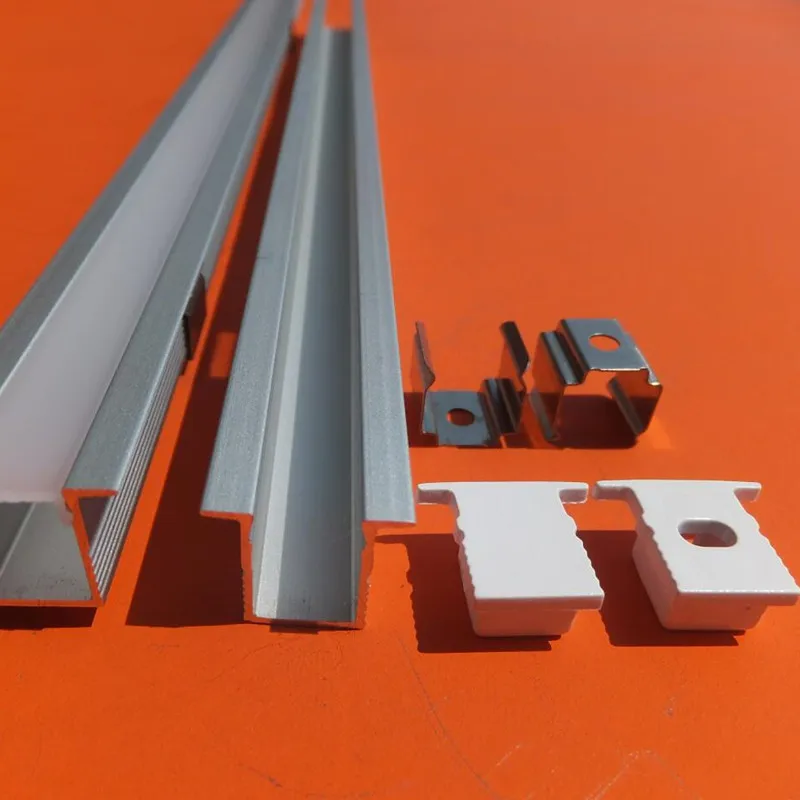 

1M/PCS aluminium profile for led strip outdoor profile super slim 8mm recessed led channel