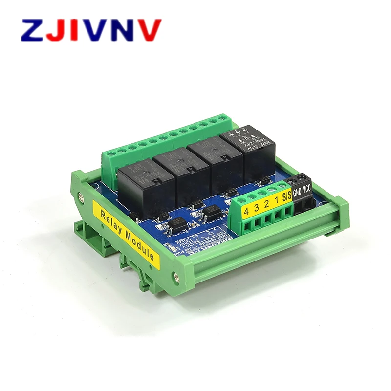 Imagem -06 - Módulo de Relé de Isolamento Canais 5v Optoacoplador Tensão de Fonte dc 5v Sinal de Disparo dc 3.3v 5v 12v 24v