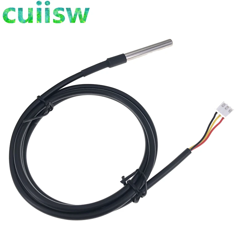 DS18b20 Waterproof temperature probe temperature sensor with 2.54mm connector