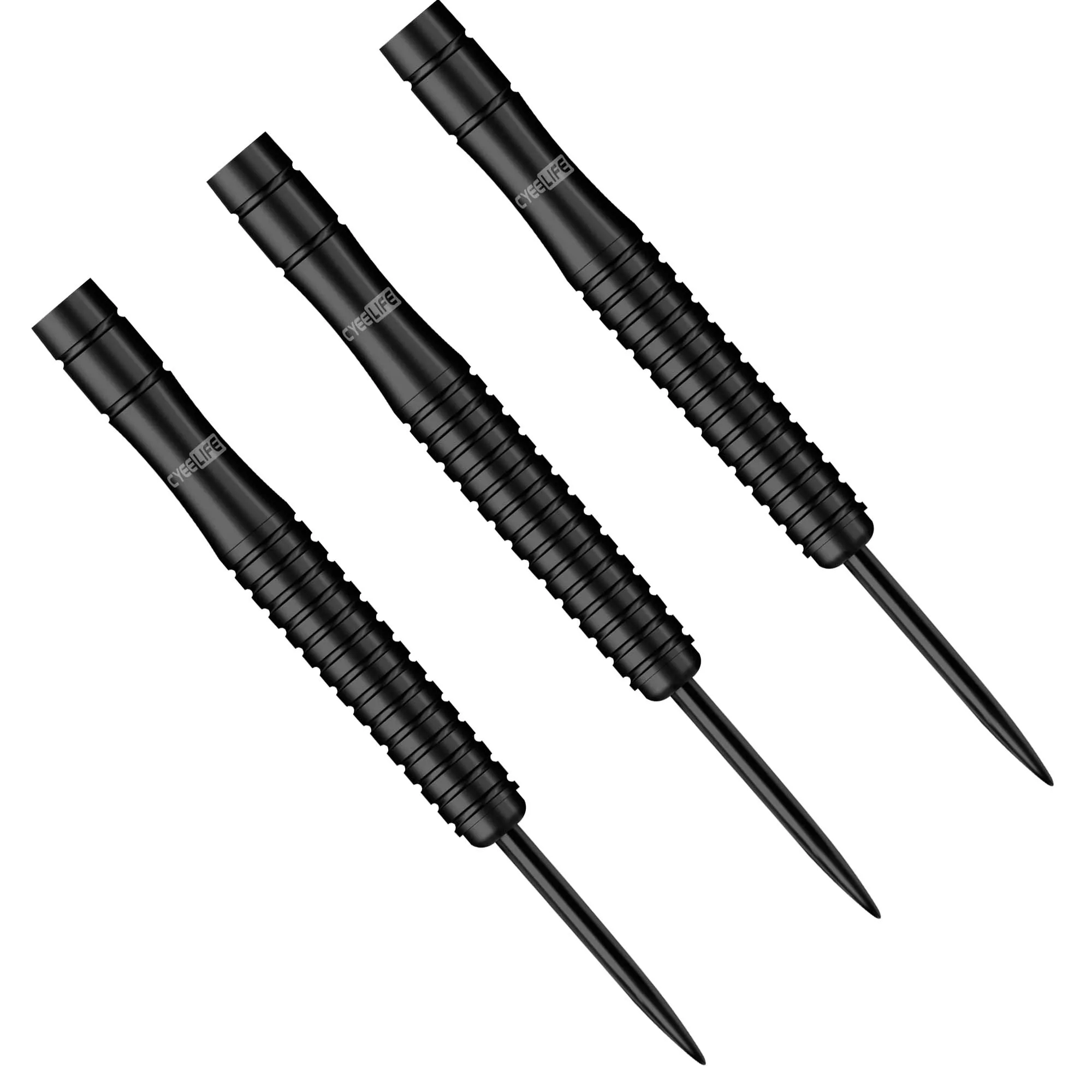 CyeeLife 23g Вольфрам 90% сталь Дротика черный 3 шт. для металлического наконечника Dartboard без аксессуаров