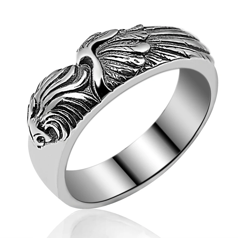 FF8 FINAL FANTASY VIII Lionheart Lion S925 Sterling Silver Ring Band For Men Jewelry FFVIII Cosplay Props Gifts For Boys Girls